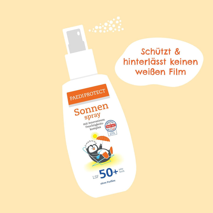 PAEDIPROTECT Sonnencreme Familien Set Sonne LSF 50+, für Baby, Kinder und Erwachsene, parfümfreier S
