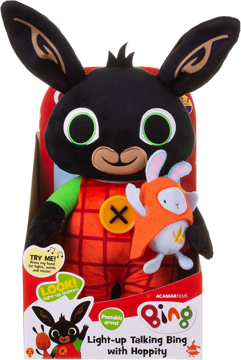 Bing 3516 Spielzeug, Multi Kuscheltier Hoppity, Kuscheltier Hoppity