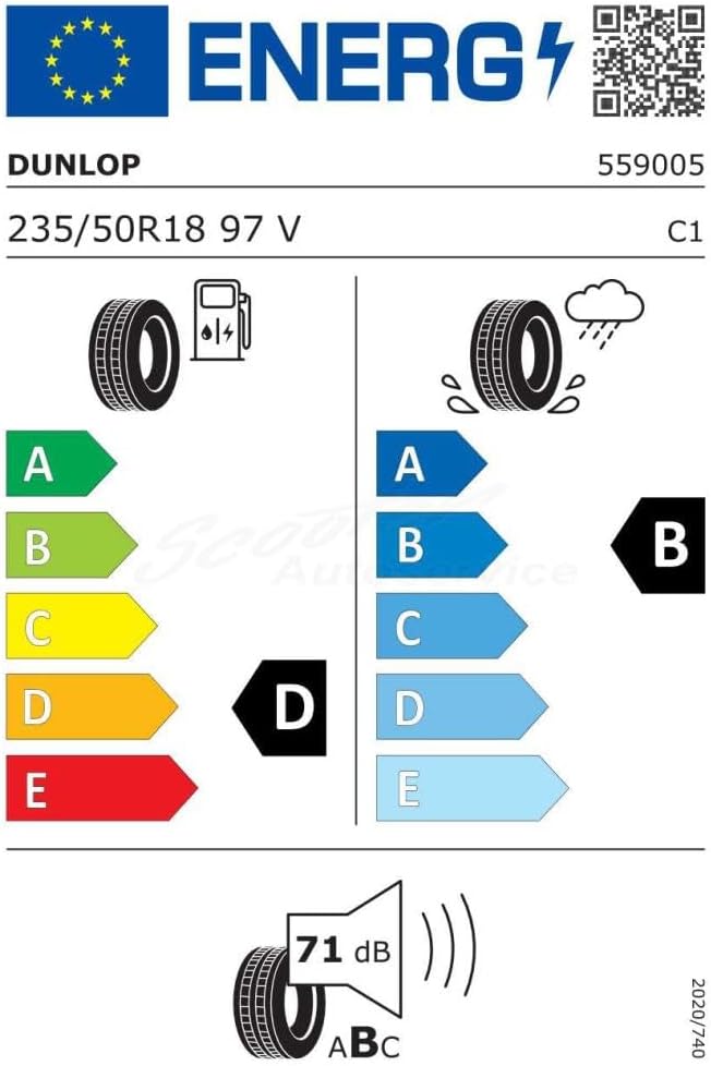 Dunlop SP Sport 01 - 235/50R18 97V - Sommerreifen