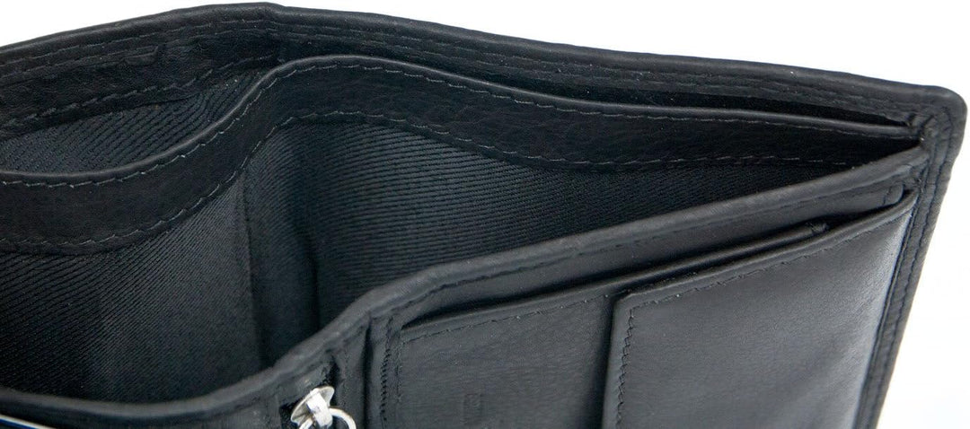 Weiche Geldbörse Aus Echtem Leder Picasso Mit RFID-Schutz