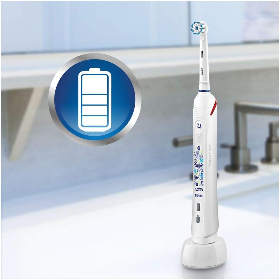 Oral-B Junior Smart Elektrische Zahnbürste/Electric Toothbrush für Kinder ab 6 Jahren, 3 Putzmodi &