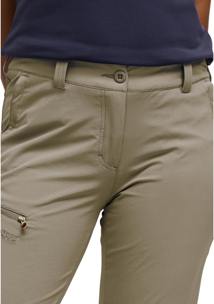 Maier Sports Inara Slim, Damen Wanderhose, Wasserabweisende Outdoorhose für Trekking und Hiking, Eng