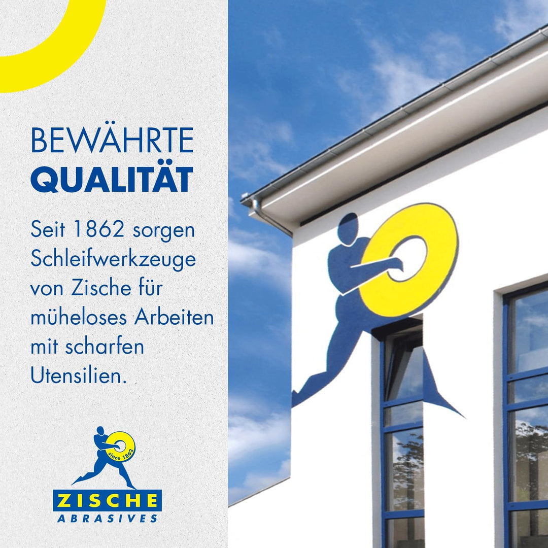 Zische Missarka Ultra | Schleifstein FEPA 1000 (JIS 3000) | Extra feiner Schliff für Messer und Werk