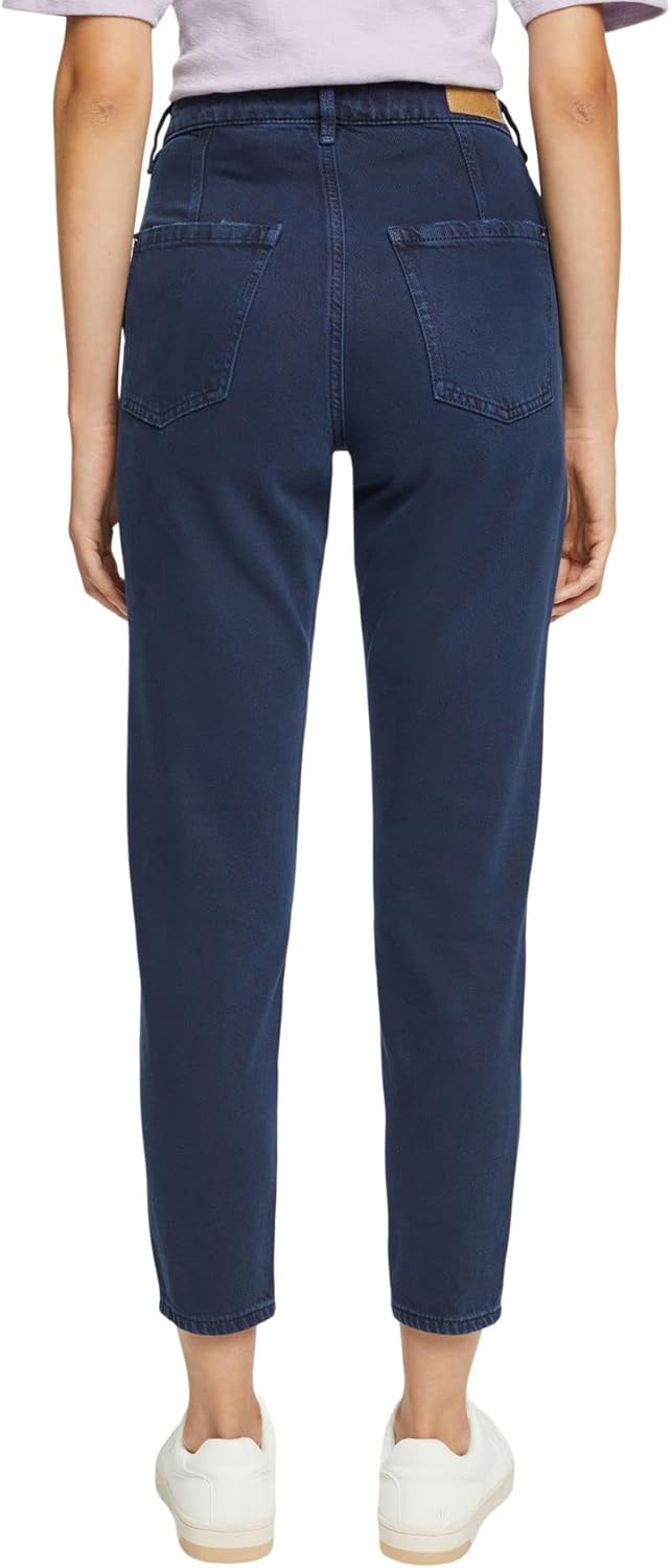 ESPRIT Damen Hose 27 400/Navy, 27 400/Navy