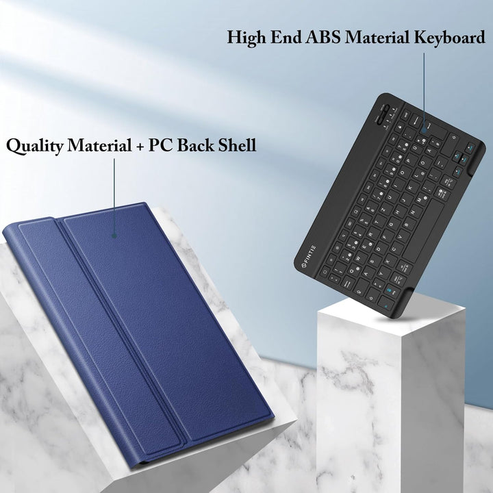 FINTIE Tastatur Hülle für Samsung Galaxy Tab S10 Lite/S10 FE/S9 FE 10.9" & S9 11" Tablet, Keyboard C