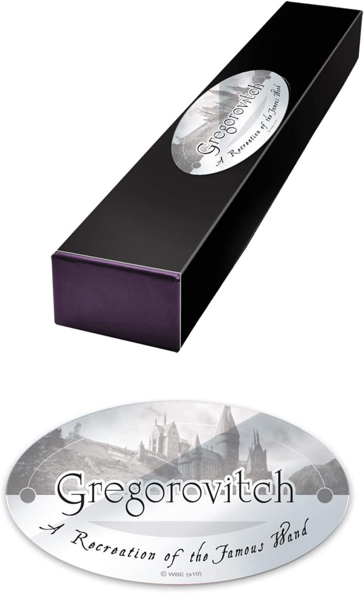 The Noble Collection - Gregorovitch Character Wand - 15in (39cm) Wizarding World Wand with Name Tag