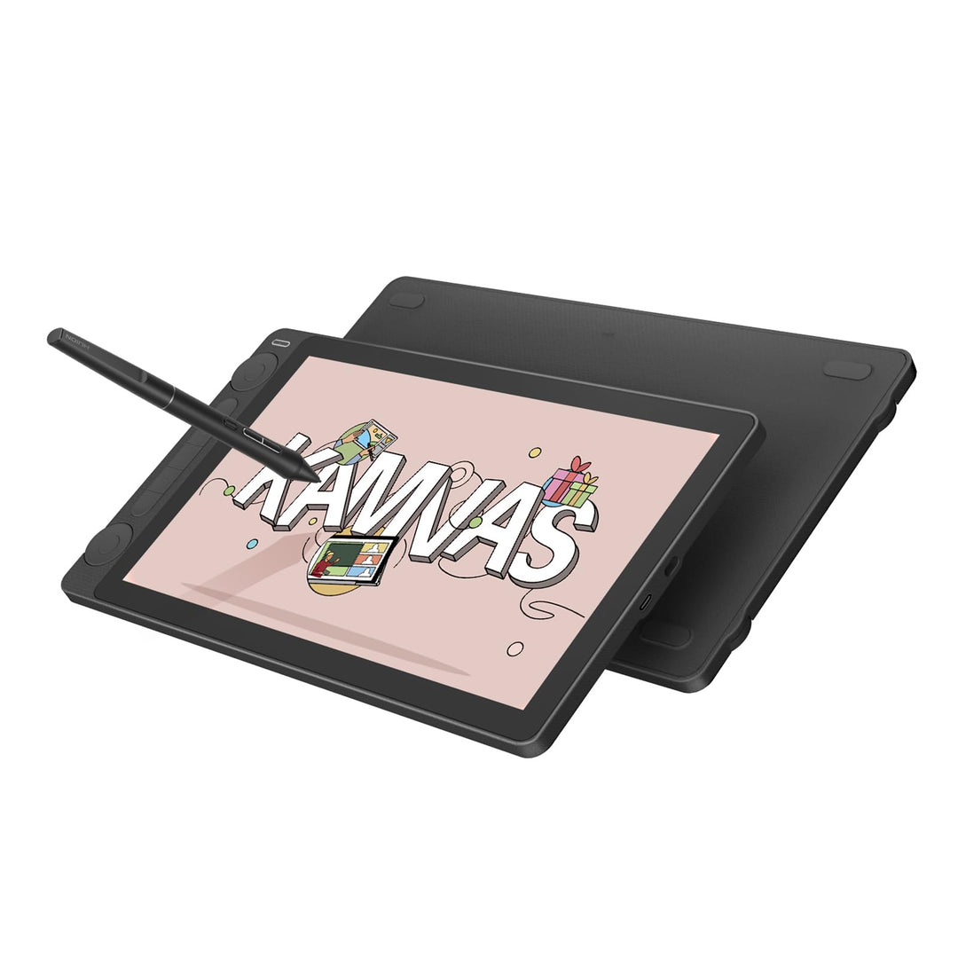 HUION Kamvas 13 (Gen 3) 2024 Grafiktablett mit Display, 13,3" volllaminiertes Kunst-Zeichentablett m