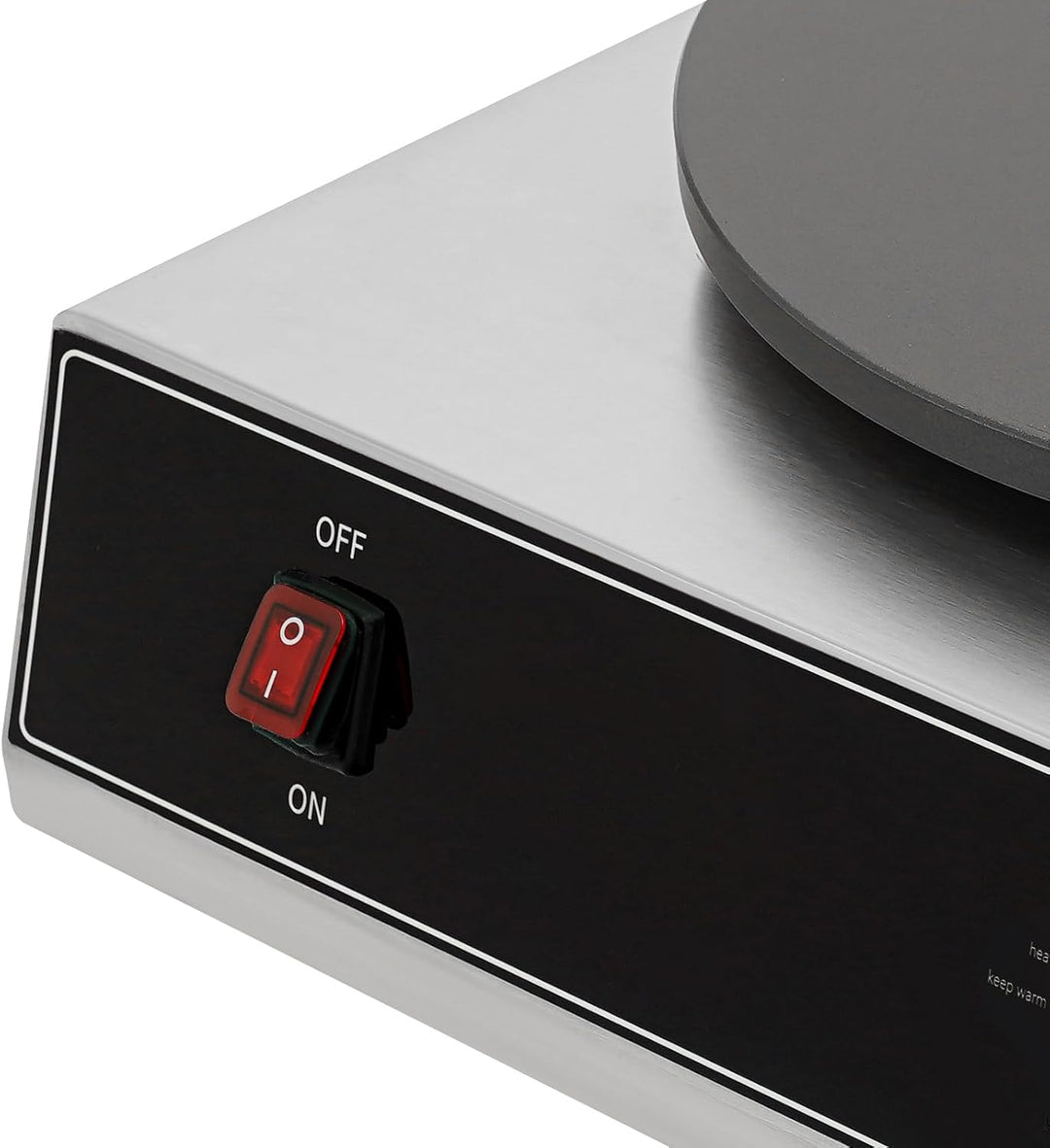 Electric Crepe Maker Elektrische Pfannkuchenmaschine mit Digitalanzeige