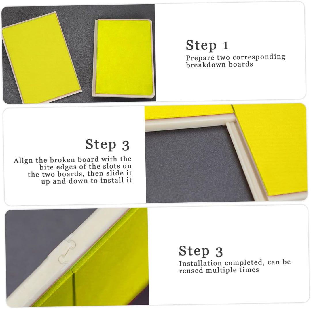 Taekwondo-Brechbretter für Leistungsübungen, Tests, wiederverwendbar, verdicktes ABS-EVA-Trainings-T