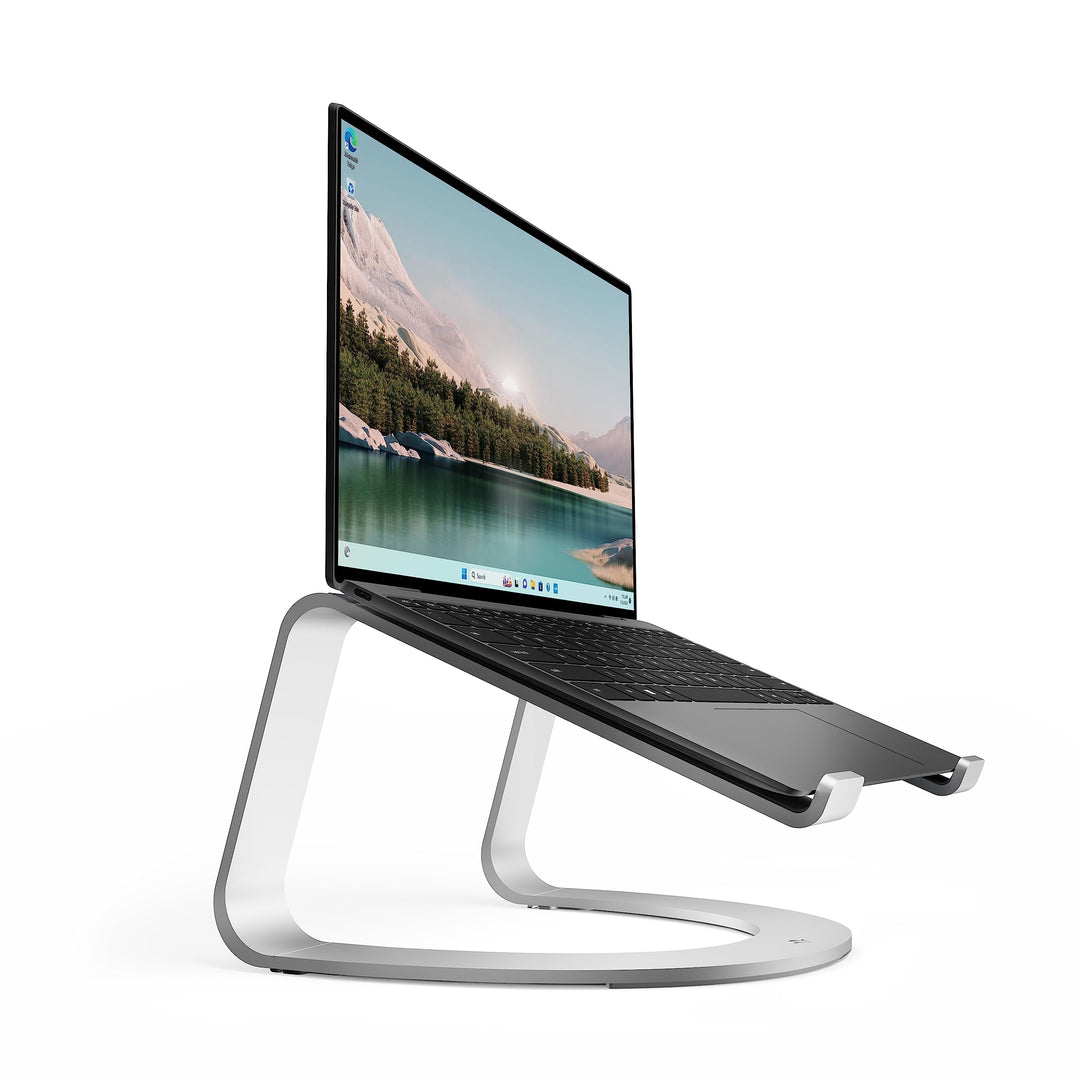 Twelve South Curve SE für MacBooks und Laptops | Aluminium Ergonomischer Desktop-Kühlständer für Zuh