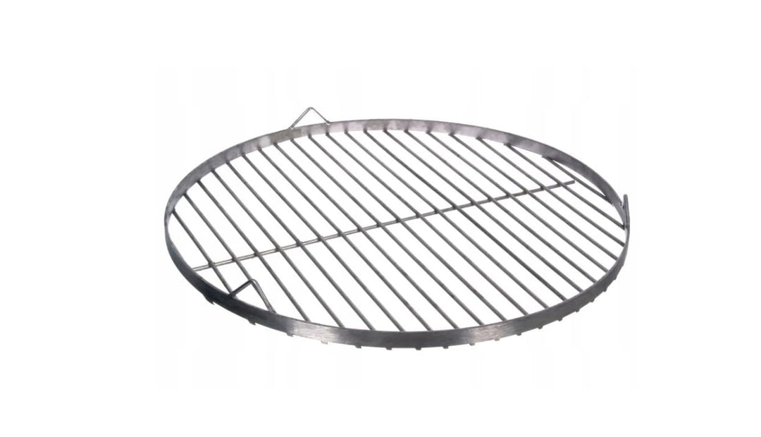 Grillrost Edelstahl für Dreibein Grill Ø 600 mm - Feuerrost Rund höhenverstellbar Kurbel - Schwenkgr