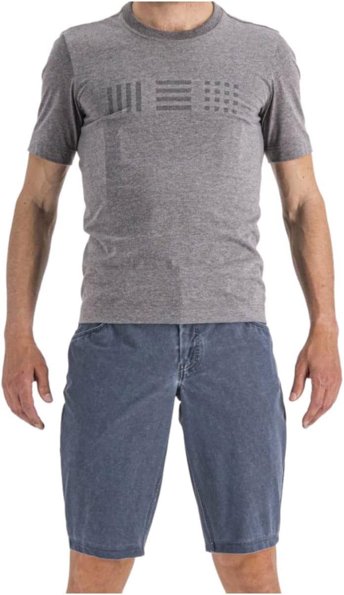 Sportful Herren Indigo Overshort Jar Pants L Blauer Denim Delave', L Blauer Denim Delave'
