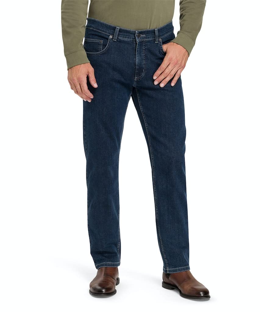 Pioneer Stretch Jeans 11441 6220 6801 - Ron Blue/Black Stonewash 33W / 30L Blau 6821, 33W / 30L Blau