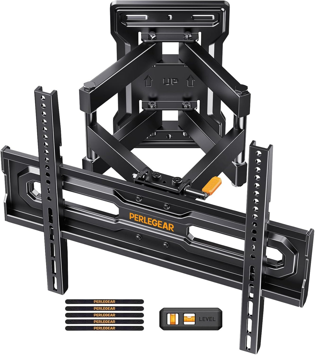 Perlegear TV Wandhalterung für 23-65 Zoll TVs bis 45 kg, Wandhalterung Fernseher Schwenkbar mit 460m