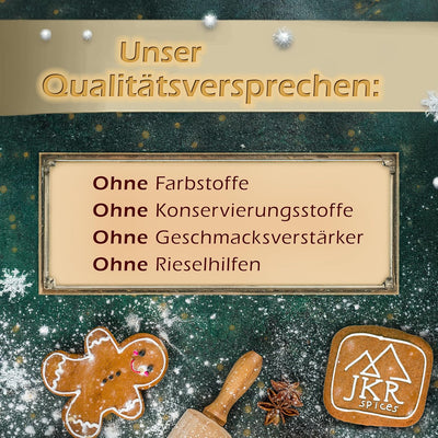 JKR Spices echter Bourbon Vanille Zucker 500g | Vanillezucker CO² neutral verpackt | Rohrzucker und