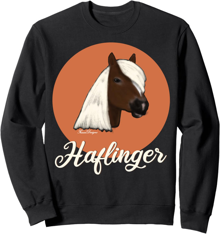 Haflinger Pferde Reiter Sweatshirt