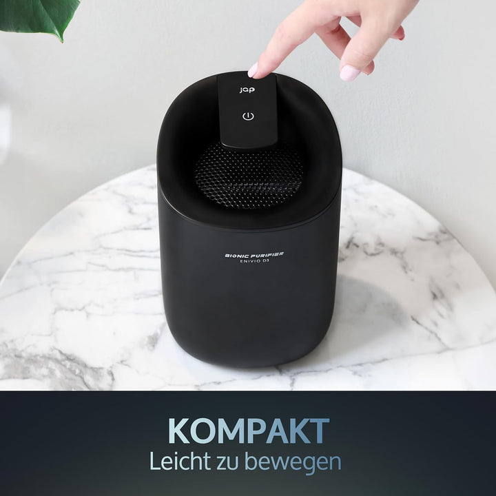 Elektrische Luftentfeuchter JAP Enivio D3-300ml pro Tag - 42 dB Leise Dehumidifier - 20m² - Schimmel