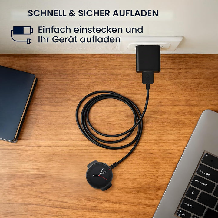 kwmobile USB Kabel Charger kompatibel mit Polar Vantage V / V2 / Vantage M/Ignite/Ignite 2 / Grit X