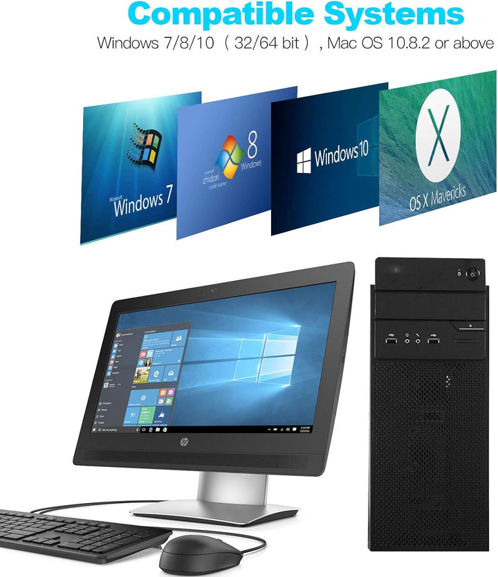 ULANSEN PCI-E-auf-7-Port-(Typ C (2), Typ A (5)) USB 3.0 HUB, Interne Erweiterungskarte, Contronller-