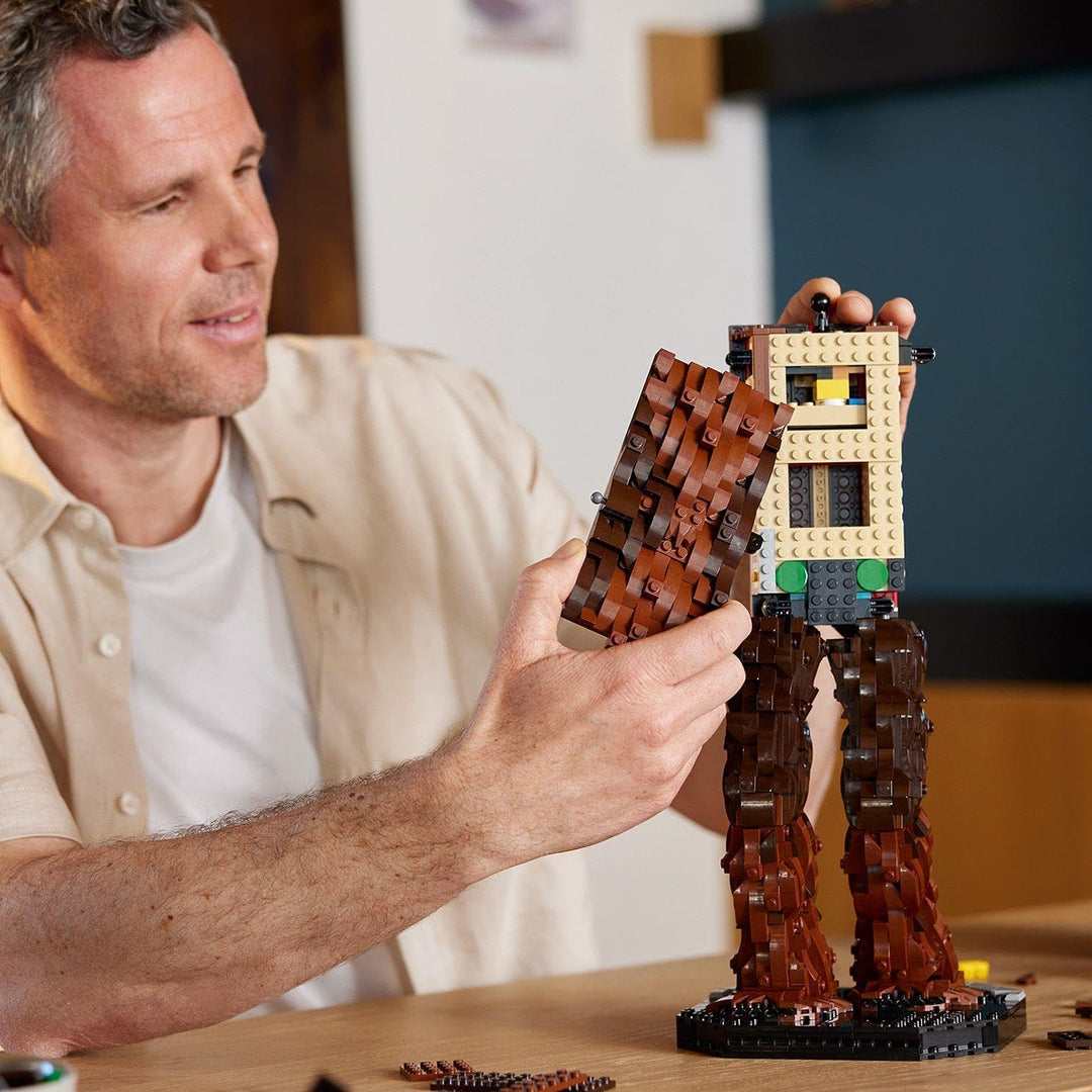 LEGO Star Wars Chewbacca, Wookie-Figur zum Sammeln, Bogenspanner, Minifigur und Infotafel, Die Rückk