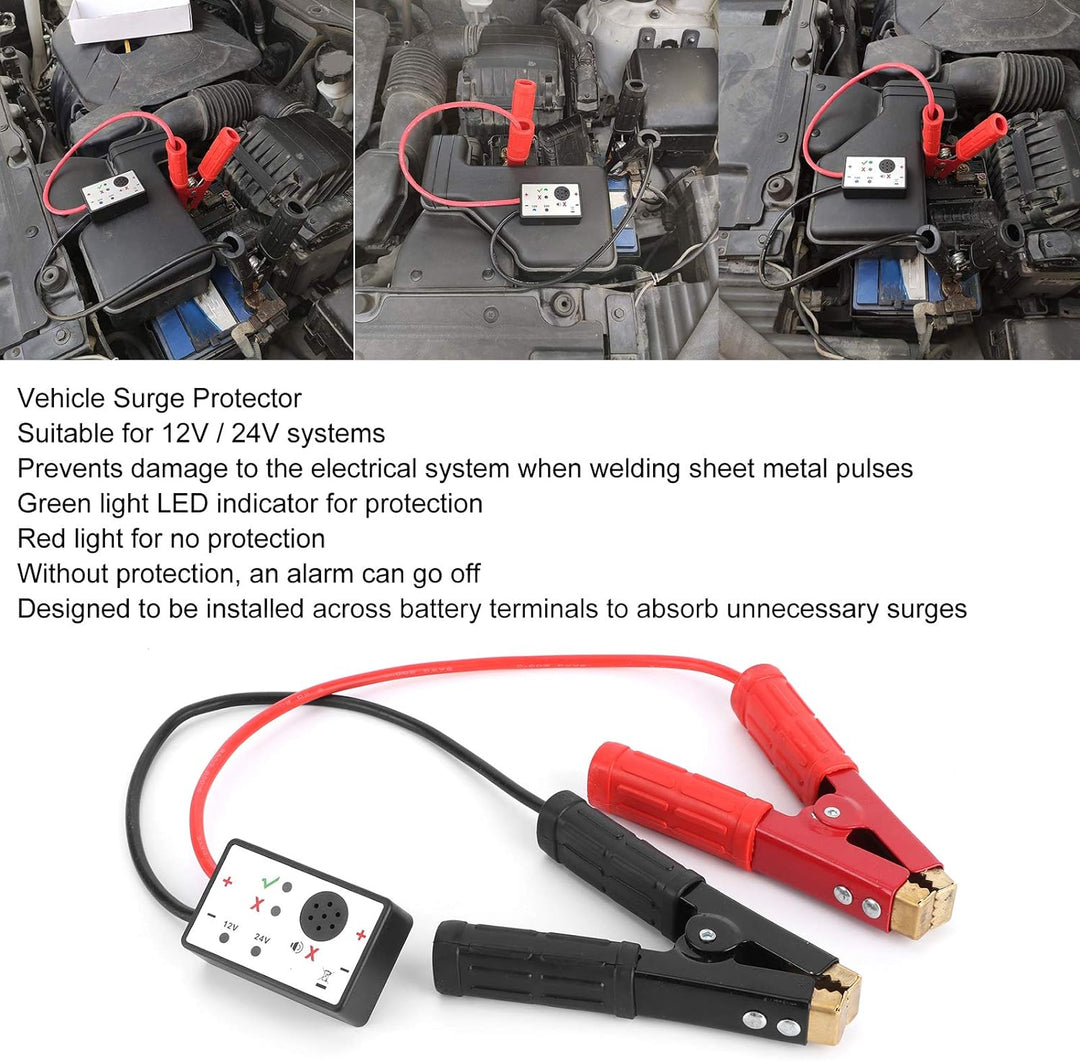 Fydun Auto Überspannungsschutz 12/24V Auto Überspannungsschutz Schutz Kfz Überspannungsschutz Auto Z