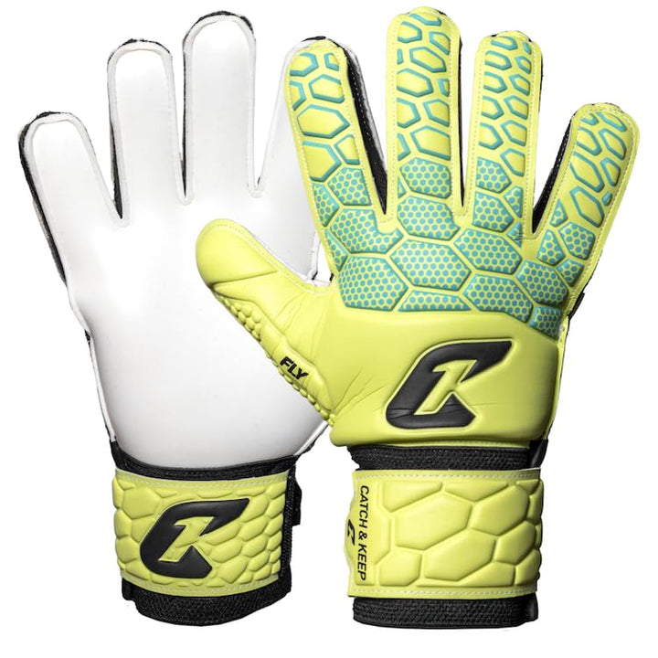 CATCH & KEEP Torwarthandschuhe Kralle Junior Pro 3.0 - Professionelle Torwart-Fussballhandschuhe für