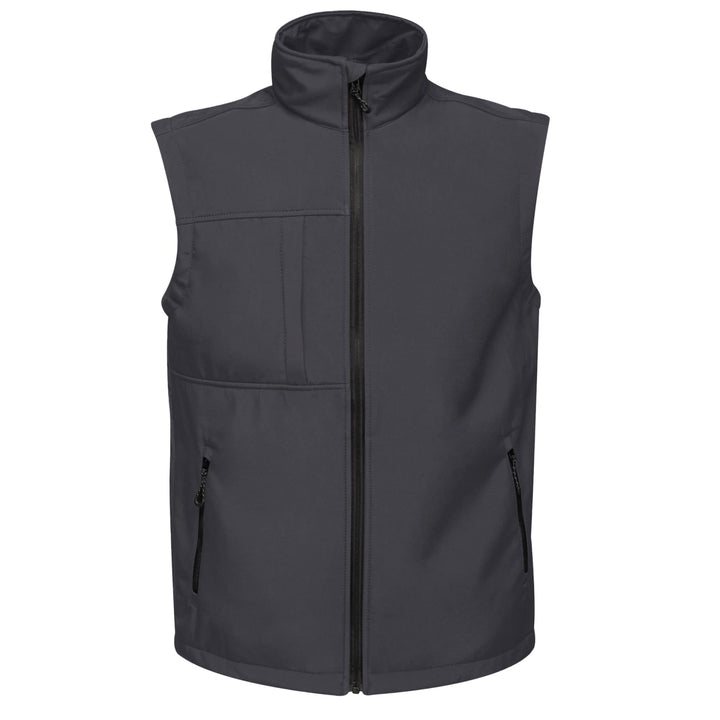 Regatta TRA848 74Y90 Professionelle Octagon II 3-lagige wasserdichte Softshell-Bodywarmer, Grau (Sch