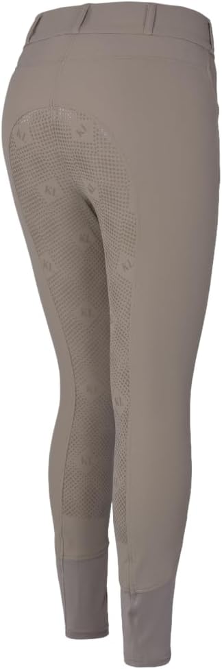 Kingsland Damen Reithose Silikon Vollbesatz KLKadi E-Tec schwarz 42 Navy, 42 Navy