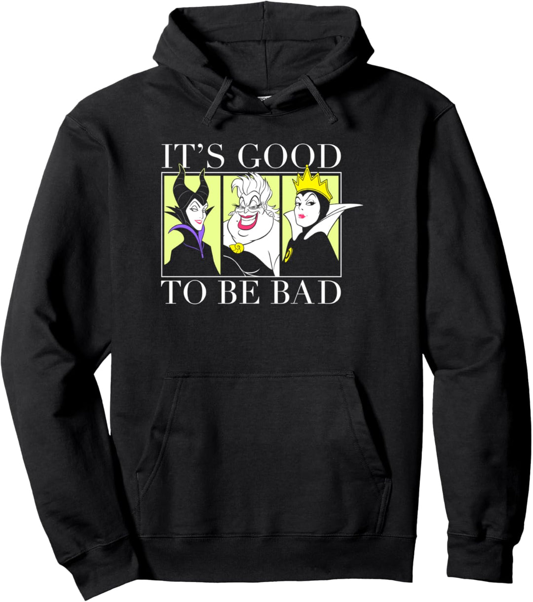 Disney Villains It's Good To Be Bad Queen Panels Pullover Hoodie