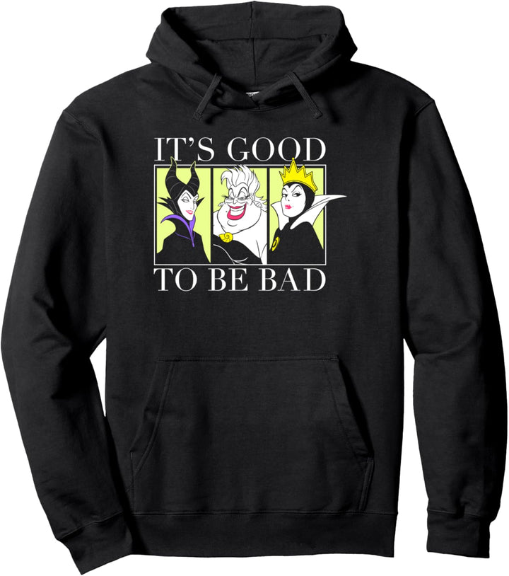Disney Villains It's Good To Be Bad Queen Panels Pullover Hoodie