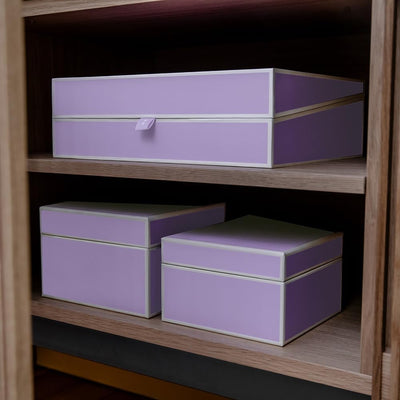 Semikolon 364103 Dokumentenbox – Aufbewahrungs-Box für Dokumente A4 – 31,5 x 26 x 10 cm – flamingo r