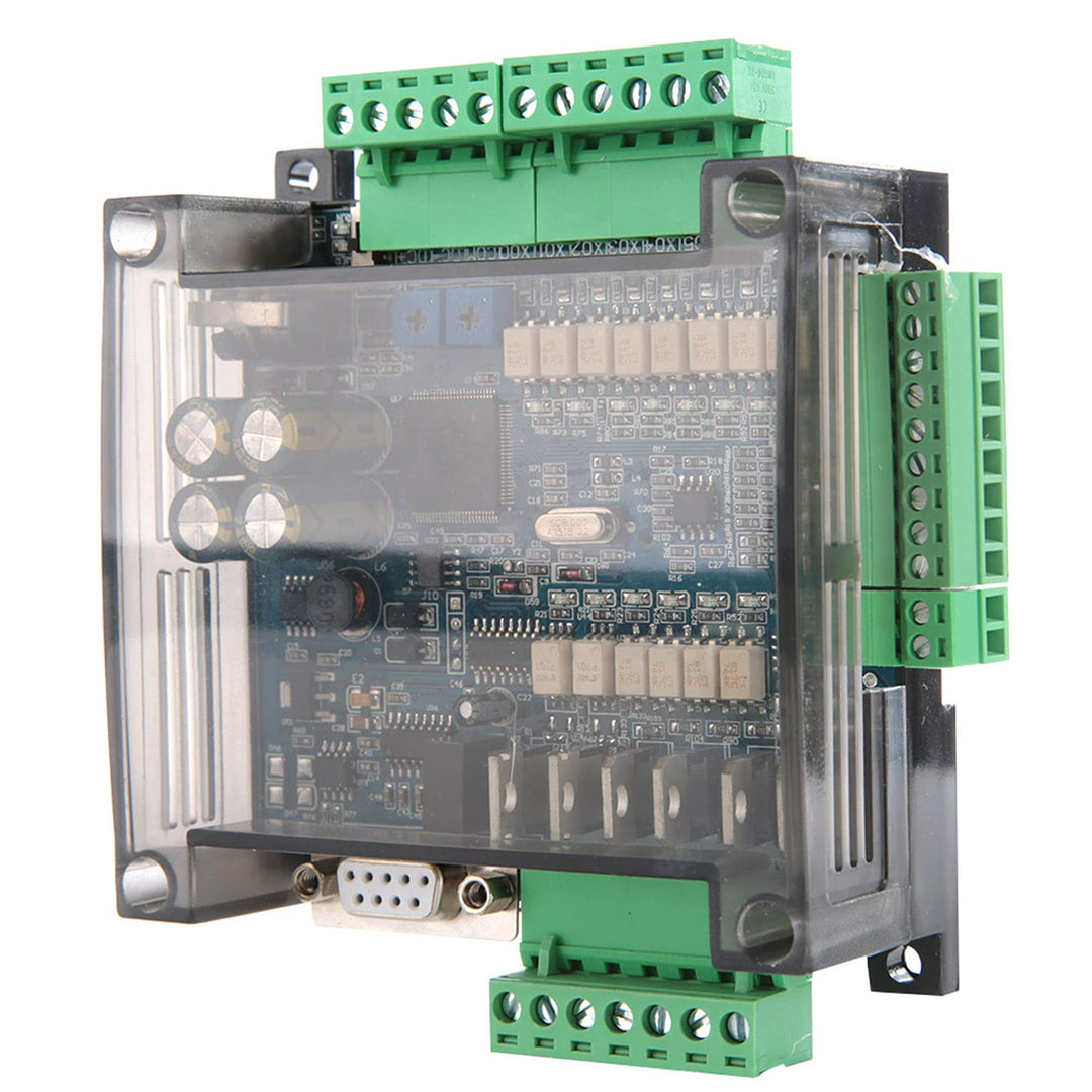SPS-Industriesteuerplatine FX3U-14MT, speicherprogrammierbare 24-V-DC-SPS-Steuerung, Analog 6AD + 2D