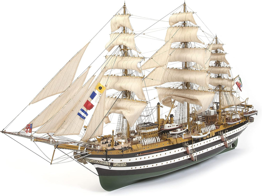 Occre AMERIGO VESPUCCI Montagesatz Code 15006B aus Holz und Metall Massstab 1:100 (980LX560HX304W mm
