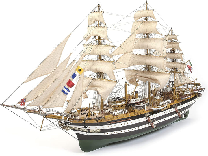 Occre AMERIGO VESPUCCI Montagesatz Code 15006B aus Holz und Metall Massstab 1:100 (980LX560HX304W mm