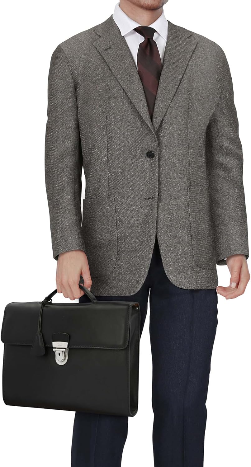 Picard Herren Aktentasche TOSCANA aus Leder | mit Steckverschluss | Aktentasche | Business 28x38x6cm