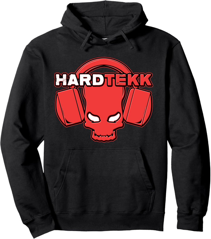 HardTekk Schranz Hard Tekk Tekke DJ Rave Techno Pullover Hoodie