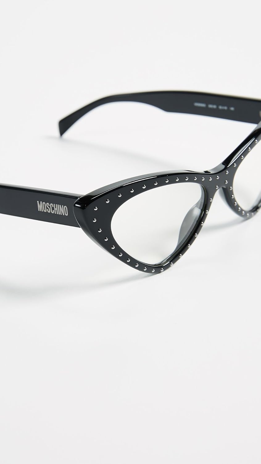 Moschino Sonnenbrillen MOS006/S BLACK/UVA UVB TRANSPARENT PROTECTION 52/18/140 Damen