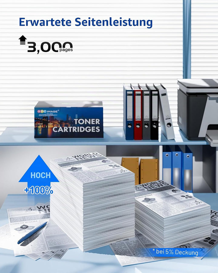GPC IMAGE TN2510 XL TN-2510XL MFC-L2835DW HL-L2400DW Toner Kompatibel für Brother TN-2510 XL TN2510X