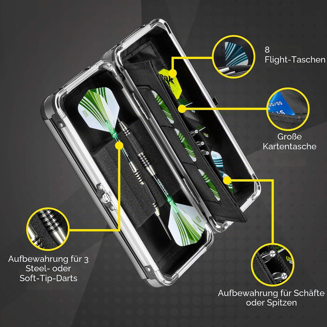 [Casemaster] Sohle 3 Dart Aluminium Storage/Travel Case