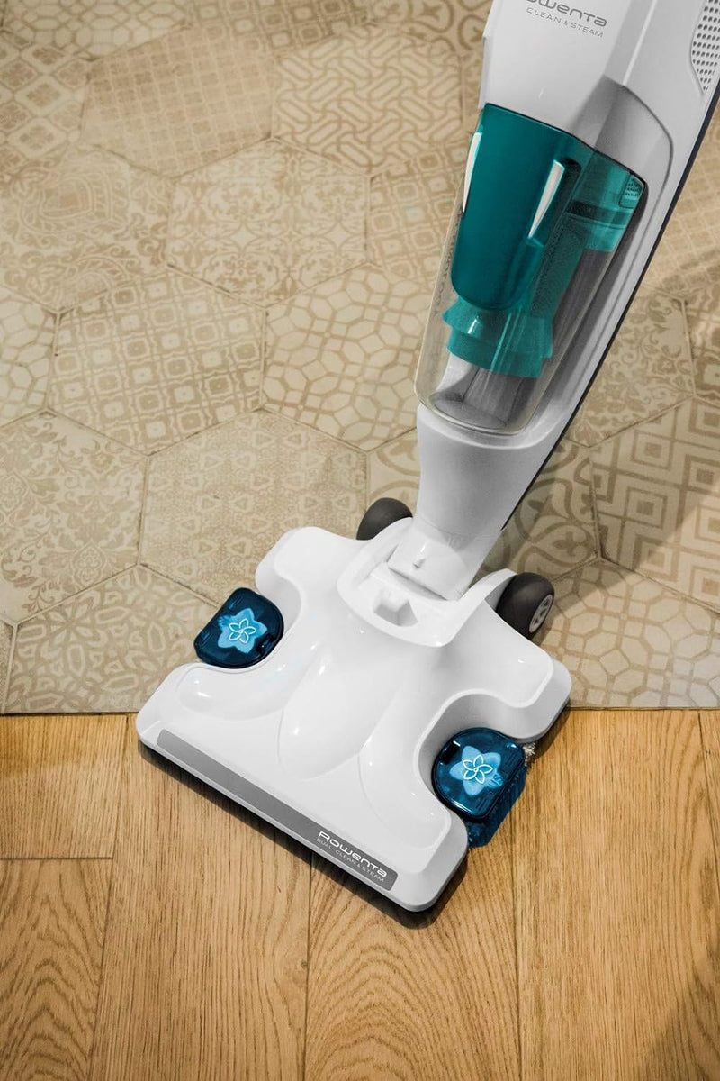 Rowenta Bodendampfreiniger Clean & Steam Revolution RY7757 | 2 in 1 Reingung | Verdampfer für ätheri