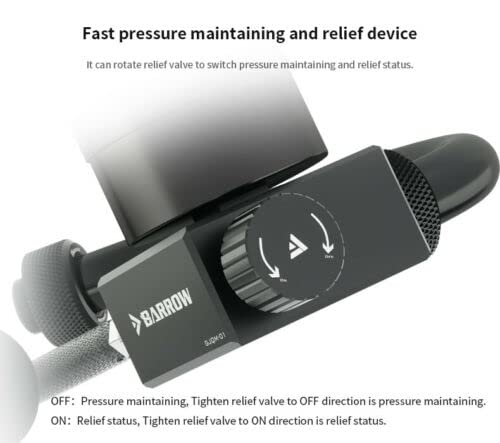 Barrow GJQM-01 System Lecktester 1,0 bar Manometer