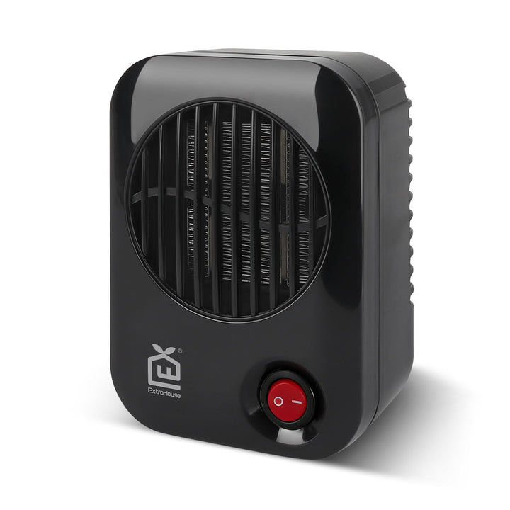 Mini Elektrischer Heizlüfter 600W, Kleiner PTC Tischheizgerät mit Überhitzungsschutz und V0-Flammsch