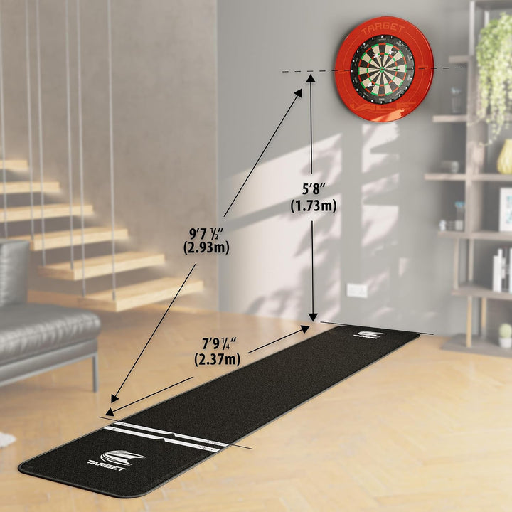 Target Darts Aspar Dartscheibe Einzelbett, Einzelbett