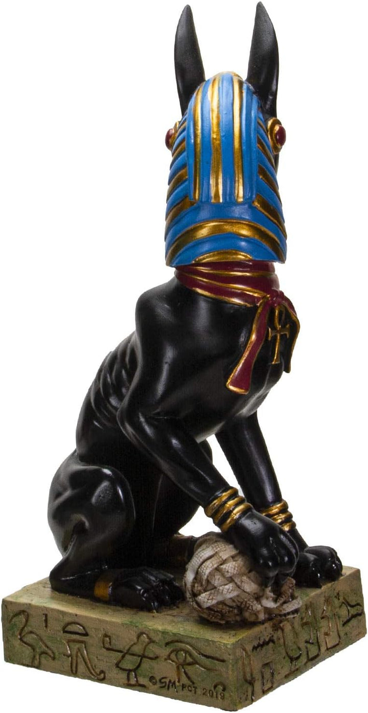 Anubis Figur von Stanley Morrison - Schakal Gott Ägypten Statue Deko