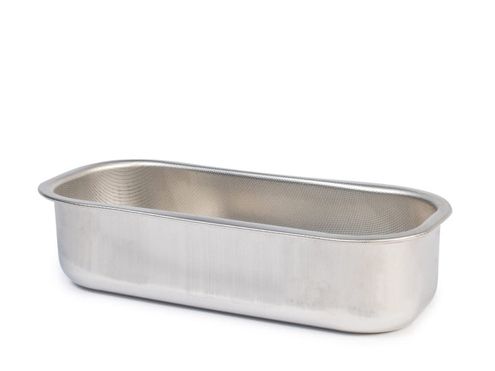 steel pan Plumcake Nonstick aus Edelstahl 18/10, 30 x 11 cm, Silber