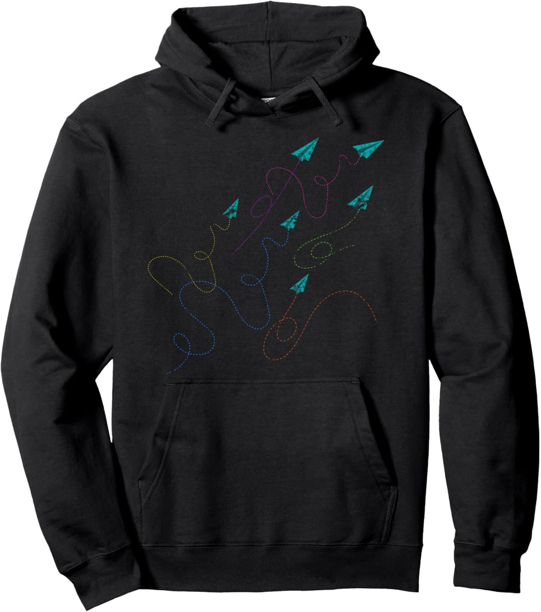Papierfliegen Japanische Faltkunst Geschenk Origami Pullover Hoodie