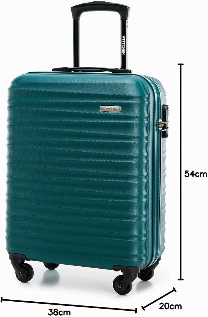 WITTCHEN Reisekoffer Handgepäck Kabinengepäck Rollkoffer Kabinenkoffer Kleiner Koffer Trolley Hartsc