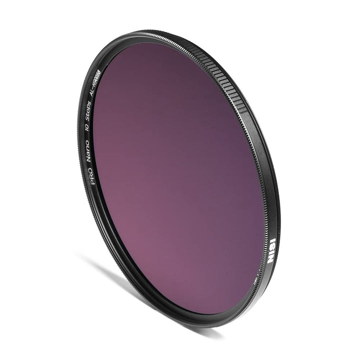 NiSi - 72 mm ND-Filter, kreisförmiger HUC PRO Nano IR ND1000, 10-Stop, 3.0 Dichte, Neutraldichte-Kam