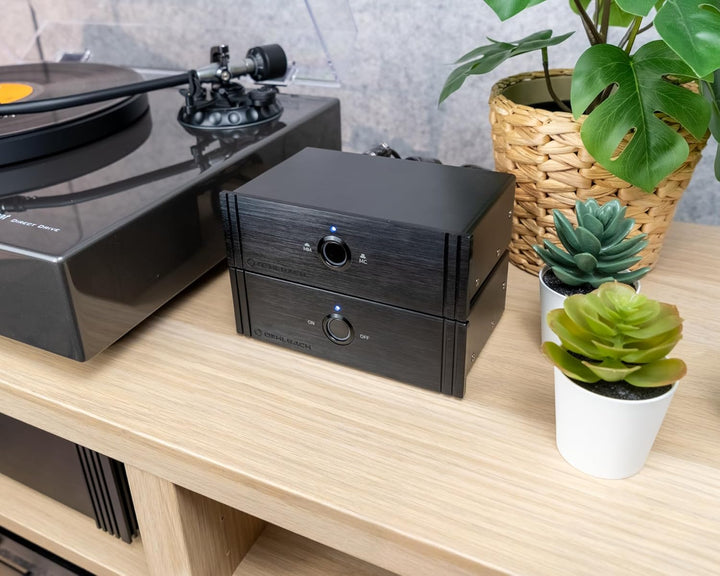 OEHLBACH Phono Vorverstärker MM & MC – Twin Amp Ultra Plattenspieler Preamp, Rauscharm & Verzerrungs