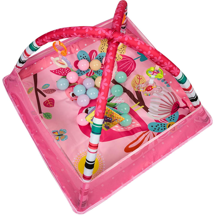 Homewell Spielebogen Babies, Spielmatte Baby Mit 18 Ozeanbällen, Baby Play Mat Mit Abnehmbaren Spiel